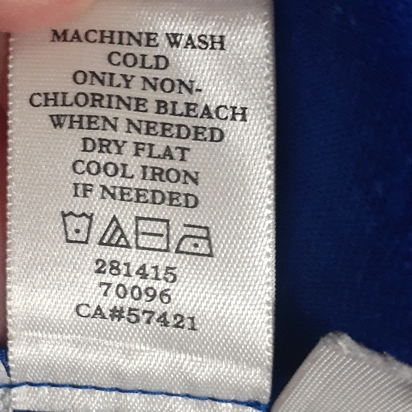 Ann Taylor Women's Size XS 3/4 Sleeve Structured Top with Zipper Detail in Blue - Picture 5 of 7